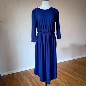 Reborn J Navy Dress
